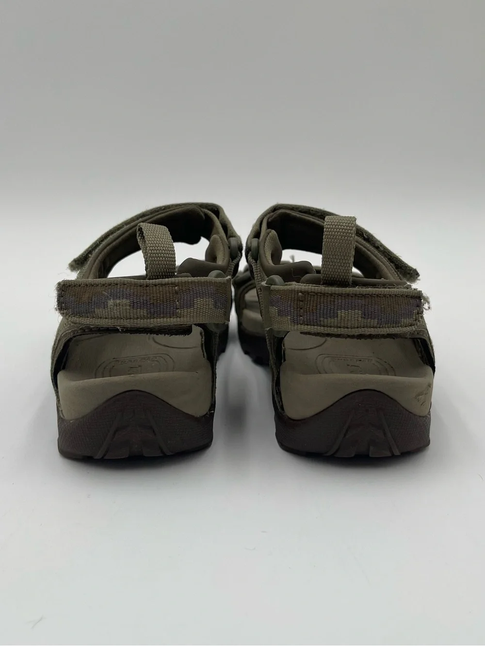 Teva Tanza Camouflage Nature Hiking Sandals Kids Unisex Size 12 Summer